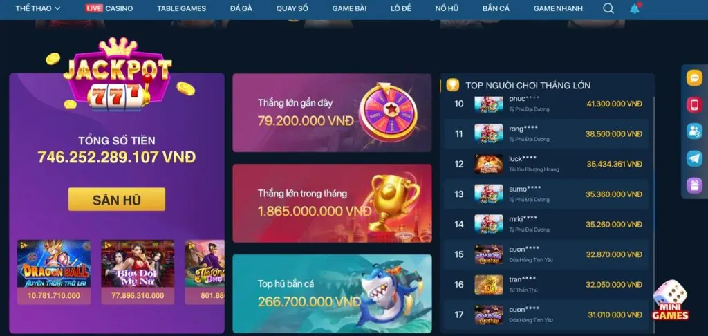Khuyến mãi nạp lại hàng ngày tại 79king4
